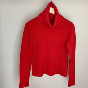 H&M Red Turtleneck Sweater M/L